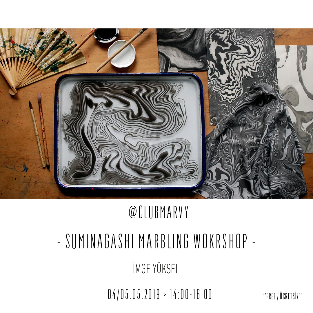 Suminagashi Marbling Workshop
